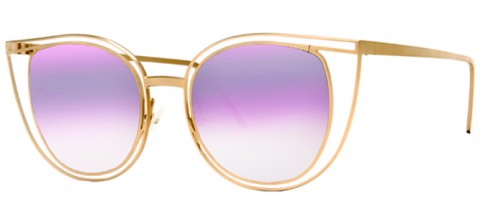 Thierry Lasry Glasses Eventually Matte Gold
